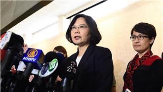 蔡英文：人民不在意國民黨要換誰