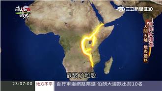 東非大地塹奇蹟　持續擴張裂出東非島