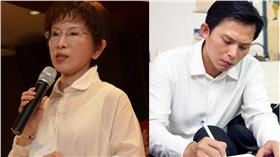 黃國昌讚柱姐比國民黨其他人有原則 組圖/左翻攝自洪秀柱臉書、右翻攝自黃國昌臉書