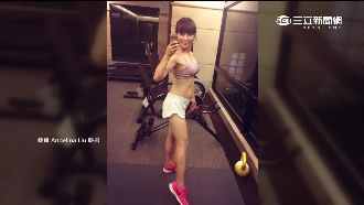 辣媽懷胎8月　孕肚平坦還有馬甲線