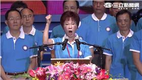 ▲洪秀柱於全代會（圖／資料照）