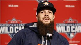 MLB／美聯外卡休士頓太空人隊Dallas Keuchel（圖／美聯社／達志影像）