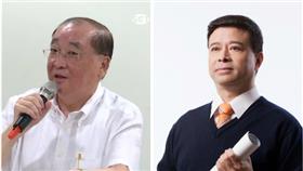 洪孟啟（左）、劉文雄（臉書組圖）