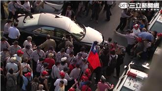 國民黨將召臨全會　中常委座車被砸了
