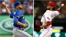 MLB／美聯分區系列賽David PriceV.S.Yovani Gallardo（圖／美聯社／達志影像）