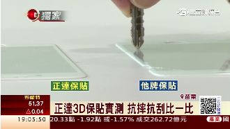 正達保護貼超抗刮　3D廠房首曝光