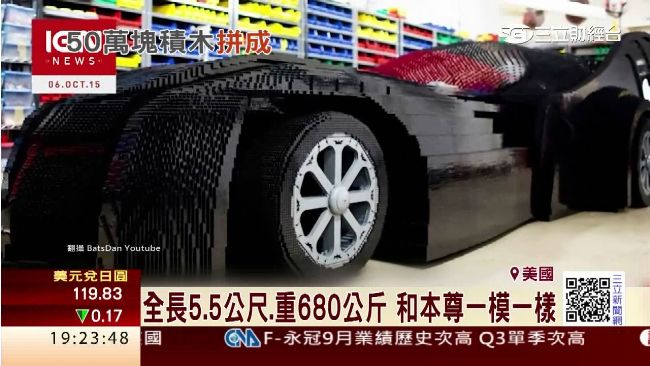 蝙蝠車、貓女通通有　樂高創無限可能