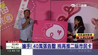 40萬將告罄！桃市府推第二版市民卡
