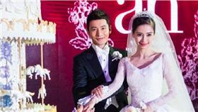黃曉明,Angelababy,曉B婚禮　圖／翻攝自黃曉明工作室