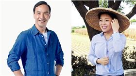 驚報新聞線,朱立倫,張嘉郡,換柱,責無旁貸
圖／翻攝自張嘉郡、朱立倫臉書