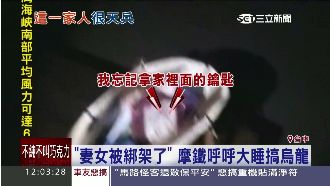 忘帶鑰匙睡摩鐵　男報警：妻女被綁架
