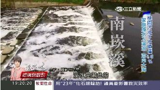 家庭廢水入溪進海　桃園沒污水廠黑幕