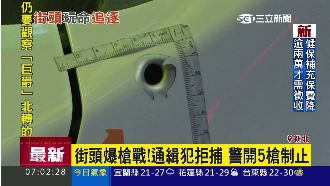 驚險！通緝犯拒捕　警連開5槍制止