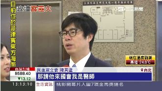 洪孟啟備詢再告假　陳其邁想幫他看病