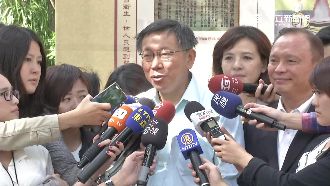 蔣渭水遷葬擴音吵　柯：以後7點前免