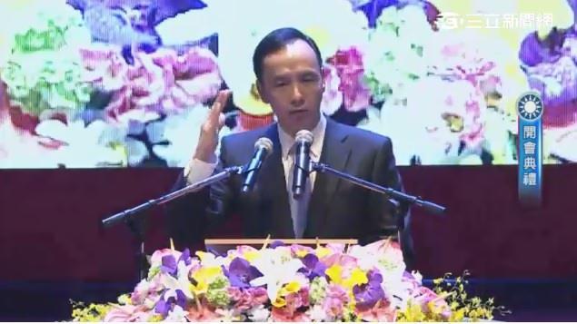 影／朱：若國民黨潰敗台灣還有民主？