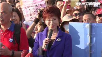 選黨主席？　洪秀柱要民眾繼續追隨她