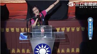 「她」當面嗆馬　吳王連蕭笑到拍手了