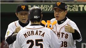 巨人教頭原辰德(AP)