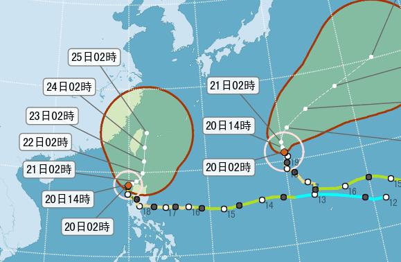 「巨爵」今恐發海警　周五、六最近台