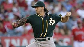 MLB／奧克蘭運動家隊Barry Zito（圖／美聯社／達志影像）