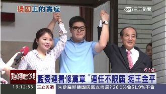 獨／朱王結盟來真的！修黨章保他寶座