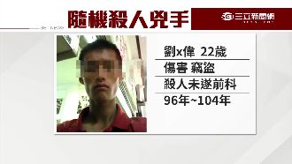 刀刺殺女店員！22歲兇嫌曾入監7次