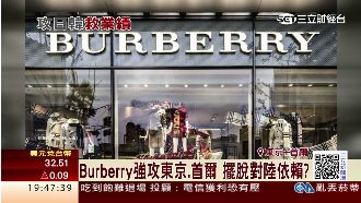 陸客買氣弱　Burberry業績衰
