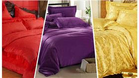 床罩,紅色,亮紫色,亮橘色,睡眠,健康,哇潮
圖／翻攝自百度百科