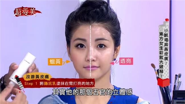 小眼塌鼻黃皮膚！東方女生彩妝大破解