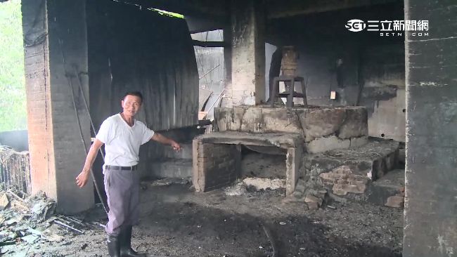 豬圈堆300公斤餿水油　狂燒5小時