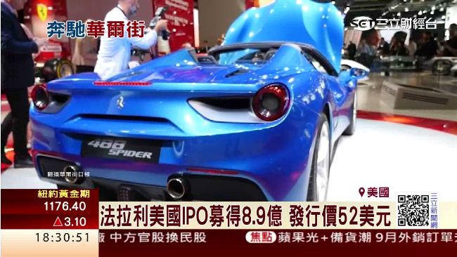 法拉利掛牌上市！1700萬股被掃空