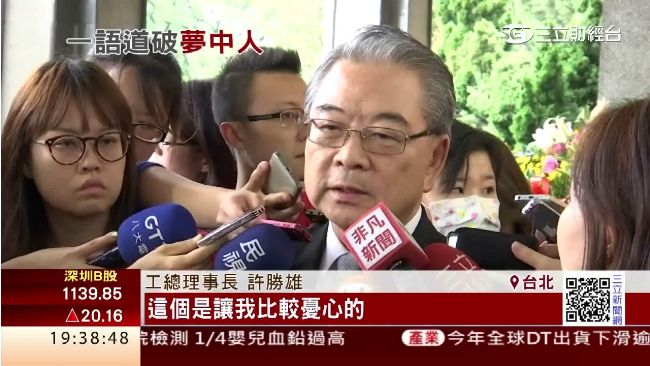 許勝雄批台灣還缺德　經濟部長也認同