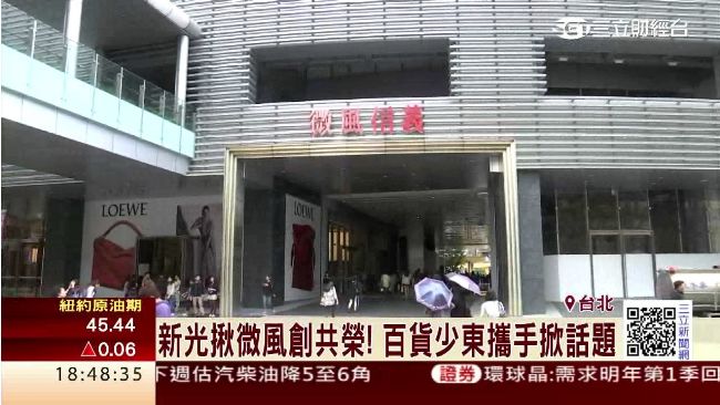 搶信義區百貨商機　新光、微風合作了