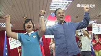 立委鄭汝芬昔躲柱　今全家總動員挺朱