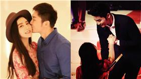 李晨、范冰冰／微博