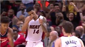 Gerald Green開槍手勢（圖／翻攝自YouTube）