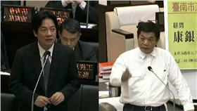 賴清德、盧崑福 圖/翻攝自臺南市議會YouTube