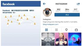 Instagram,Facebook,品牌行銷,企業合作,社群,時尚
合成圖／翻攝自Instagram、Facebook維基百科