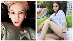 劉喬安（合成圖／翻攝自Johanne Liou臉書）