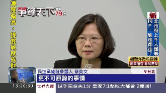 吳撇宇昌　蔡重批：誤導群眾不可原諒