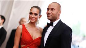 Jeter和Hannah Davis(AP)