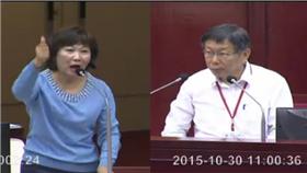 柯文哲,公車,調漲,優惠票,通勤▲圖／翻攝自台北市議會