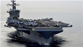 美國航空母艦　圖／達志影像／路透社