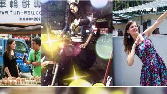 德國正妹賣紅豆餅　撂台語想嫁台灣郎