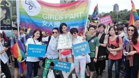 陳珮騏公開在臉書聲援同志，獲得熱烈迴響。（圖／翻攝自陳珮騏臉書）