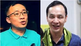 許常德,朱立倫（組圖／翻攝許常德的地下手記、朱立倫臉書）