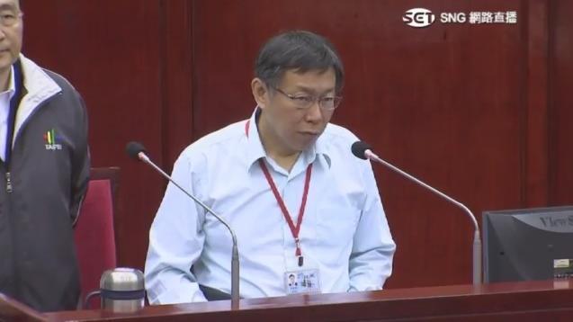 北市府員工中風住院　柯P捐30萬