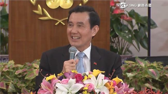 是否帶國旗徽章到馬習會？馬：不會