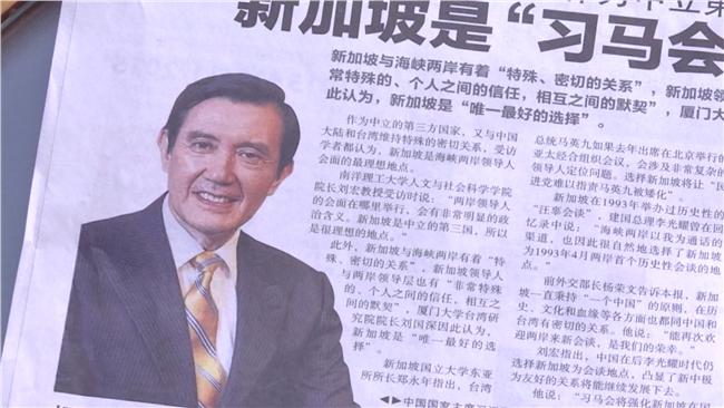 馬總統變插花的　星媒狂吹捧中星建交